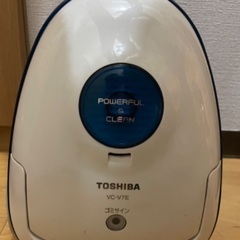 東芝 紙パック式 掃除機 TOSHIBA VC-V7E