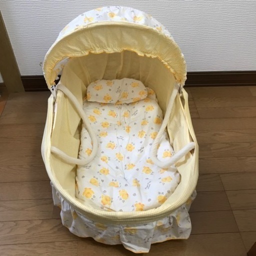 ベビークーハン ☆ フード・持ち手あり ☆ カバー・マット・枕つき  