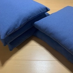 座布団5枚セット&卓上カセットコンロ　