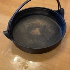 南部鉄器　すき焼き鍋　中古品