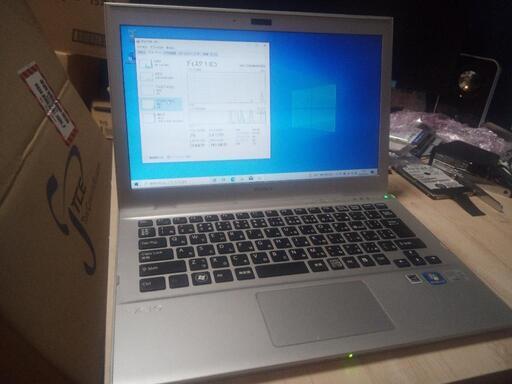 正常動作品。VAIO、SVT13 ソニー製UltraBook