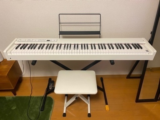 特価好評 ヤフオク! - KORG D1 WH DIGITAL PIANO 電子ピアノ ホワイト