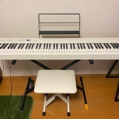KORG D1電子ピアノ スタンド＋ソフトケース＋ピアノ椅子