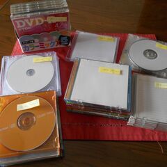 【無料】DVD・CD等の媒体（ケース付き）