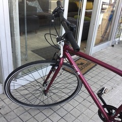 【✨特価❗️６段変速ギアつき❗️パープル❗️✨】ADEL/アデル 700Cクロスバイク - 福岡市