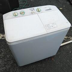 【ネット決済・配送可】SANYO 二槽式洗濯機 SW-350F2...