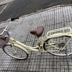 26インチ自転車】美品❗️6段変速 LEDオートライト付き 若林自転車 浜大津