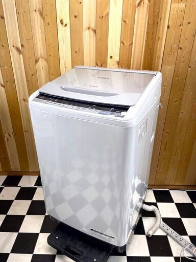 全自動洗濯機　HITACHI BW-V90A 2016年製　ビートウォッシュ　住まい　9.0kg　ホワイト　9.0kg
