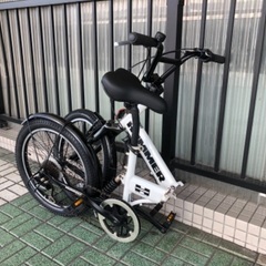 🔹折りたたみ自転車🔹HUMMER(ハマー)6段。ファットタイヤ！
