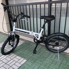 🔹折りたたみ自転車🔹HUMMER(ハマー)6段。ファットタイヤ！