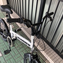 🔹折りたたみ自転車🔹HUMMER(ハマー)6段。ファットタイヤ！