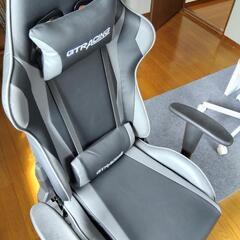 ゲーミングチェア　GT002-GRAY(使用数回)
