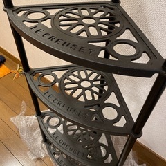 ル・クルーゼ ポットスタンド5段 マットブラック