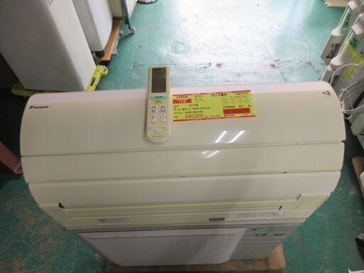 K03506　ダイキン　 中古エアコン　主に18畳用　冷房能力　5.6KW ／ 暖房能力　6.7KW