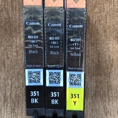 Canon  純正インク　BCI-351BK（2個）BCI…