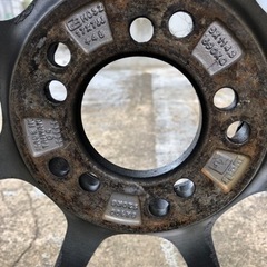 深リム17インチ ホイール 4本 5穴100-114.3マルチ