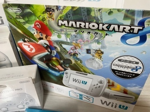 wii U 32GB/マリオカート・wii Fit U・その他ソフト3本セット
