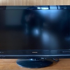 【ネット決済】HITACHI TV 32インチHDDレコーダー内...