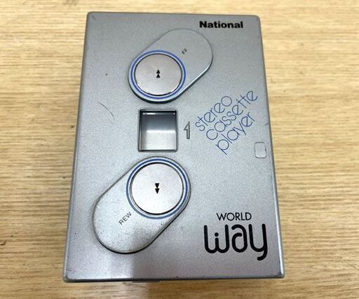 National WORLD Way RQ-SJ1 カセットプレーヤー National カセットプレーヤー RQ-SJ1 WORLD way バッテリー