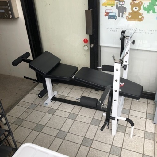 特販格安 BODY DESIGN マルチプレスベンチ＋プレート50kg スポーツ