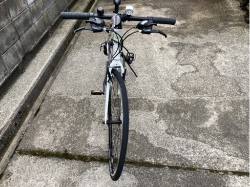 プレシジョンスポーツ510G クロスバイク　アルミフレーム　セラミックホワイト プレシジョンスポーツ510G クロスバイク アルミフレーム セラミック