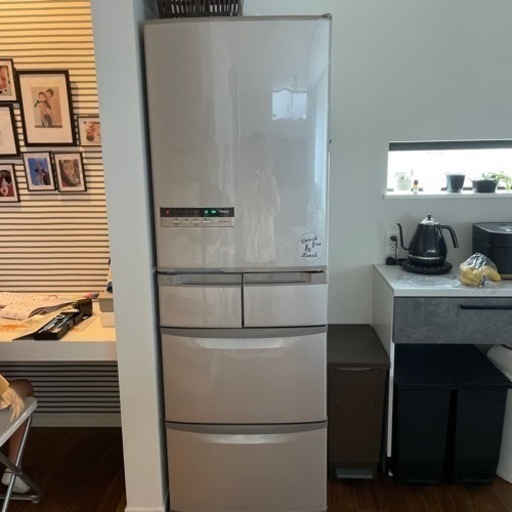 HITACHI 日立 R-S42YML 5ドア スリム ノンフロン冷凍冷蔵庫 415L 5ドア