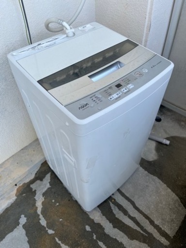アクアAQUA☆全自動洗濯機 4.5kg  AQW-S45H
