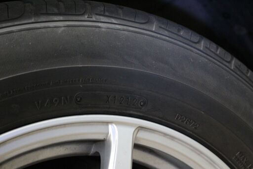 C24セレナに付けている夏タイヤとアルミホイル 4本セット