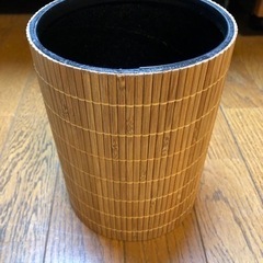竹製ゴミ箱
