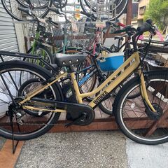 新車◆電動アシスト軽快車・太目タイヤでゴツかわいい　◆マウンテン...