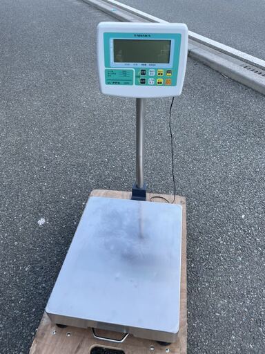 ■中古品 TANAKA 電気抵抗線式はかり PF9-30N 2017年製 30㎏はかり 動作問題なし 測り デジタル 測定器 計量器■
