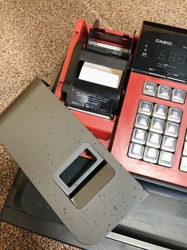 CASIO レジスター SE-S30 取扱説明書付 説明書 カシオ SE-S30 キャッシュレジスター