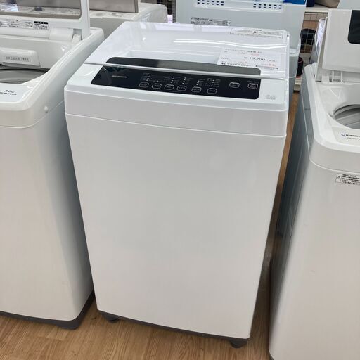 ★180日間長期保証★ アイリスオーヤマ 全自動洗濯機 IAW-T602E 6.0kg 年式2021年 動作確認／クリーニング済み KJ888