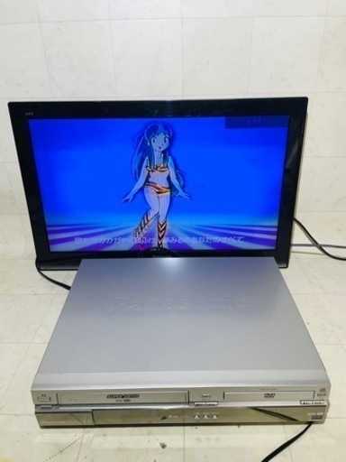 Panasonic VHS DVDプレーヤー　VHSうる星やつら1〜50 Panasonic PV-V402 Omnivision VCR, 4-Head VHS Player Recorder – VCR