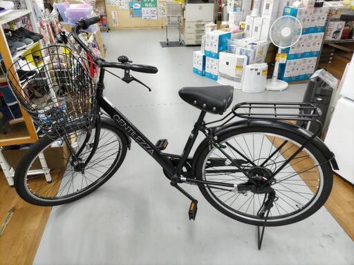 J078 軽快自転車 GENTILEZZA 6段変速 LEDオート 27インチ