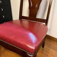 ダイニングテーブルセット　桜の木　アンティーク