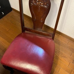 ダイニングテーブルセット　桜の木　アンティーク