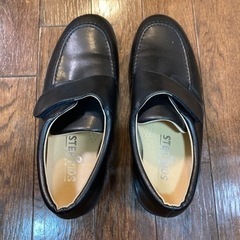 【ネット決済・配送可】24.5cm  男子学生靴