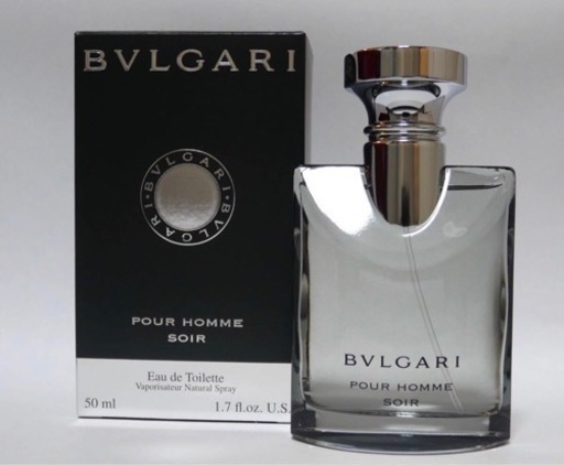 新品 外袋未開封   BVLGARI ブルガリ プールオム ソワール オードトワレ 50ml  香水