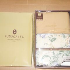 ●値下げ！掛け布団　SUNFOREST　Silk　吸湿性・保温性...