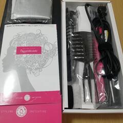 [美品]ヘアアイロン　クイーンボーテローリングスタイラー