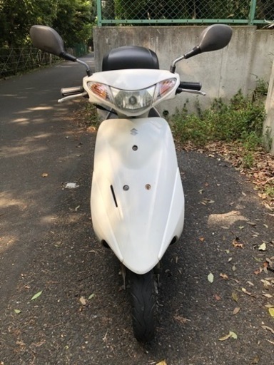 湘南のカンガルー スズキ アドレスv50 白
