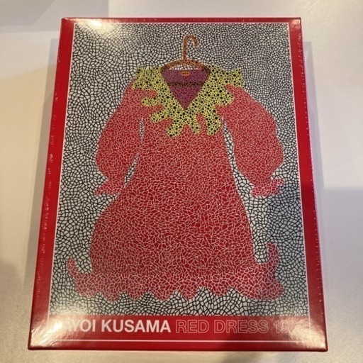 信頼 草間彌生 ジグゾーパズル RED DRESS ジグソーパズル