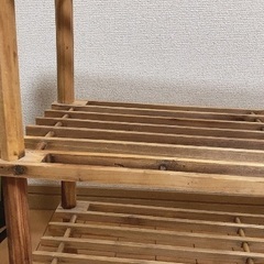 木製 おしゃれ 観葉植物スタンド (63×49cm)