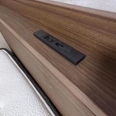 【決まりました】ニトリ 収納付 セミダブルベッド フレーム+マットレス