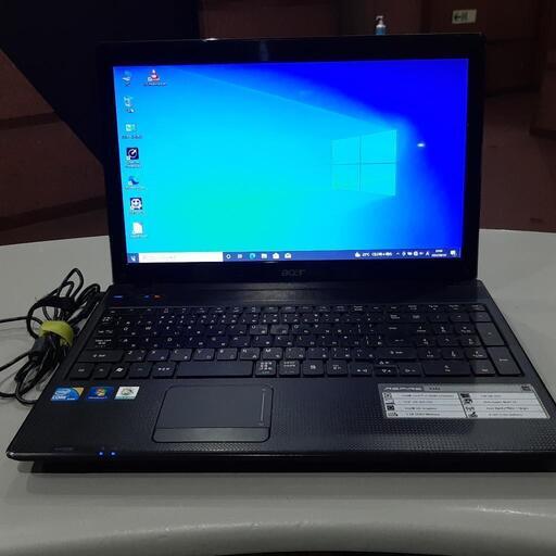 ノートパソコン acer ASPIRE 5742