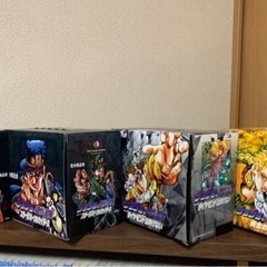 ジョジョの奇妙な冒険漫画1部～5部  収納ボックス付 未使用