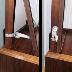 ACTUS(アクタス) ドレッサー 広松木工 ウォールナット コンセント付き