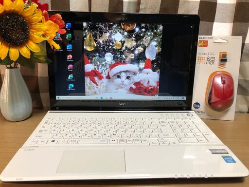 Ａ級品美品！高速i3第4世代Webカメラ内蔵・Win10・Win11選択可能！Office2021・爆速SSD240GB/メモリ4GB人気のエクストラホワイト/15.6ｲﾝﾁ/無線ＬＡＮ/ＤＶＤ・ＣＤ再生ソフト付　No.2209020