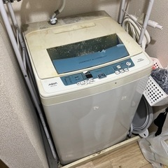 洗濯機　今月9月末に廃棄します。